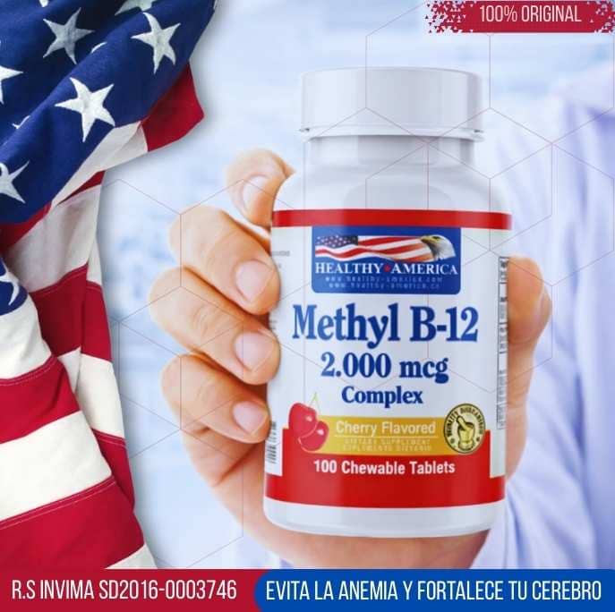 Methyl B-12 - Evita la anemia y fortalece tu cerebro