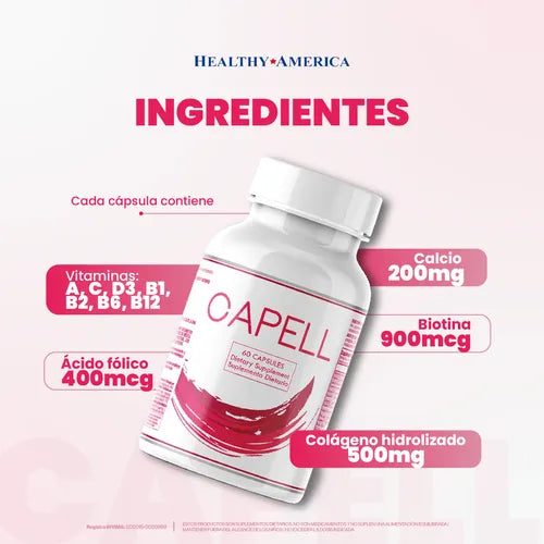 💇‍♀️ Capell: Dile adiós a la caída del Cabello