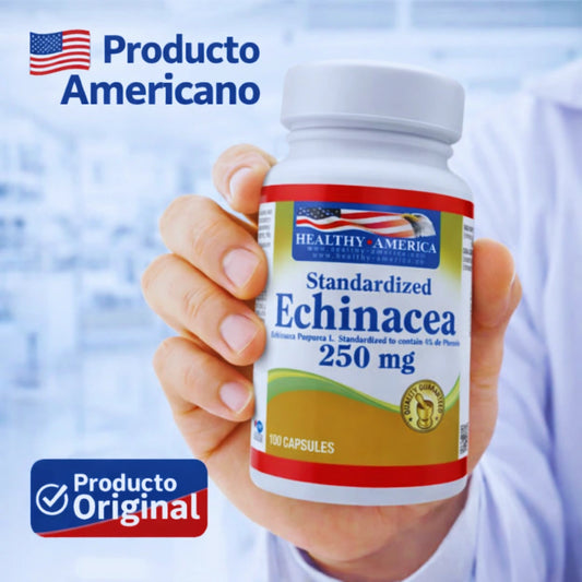 Suplemento Echinacea 250 Mg - Evita los resfriado