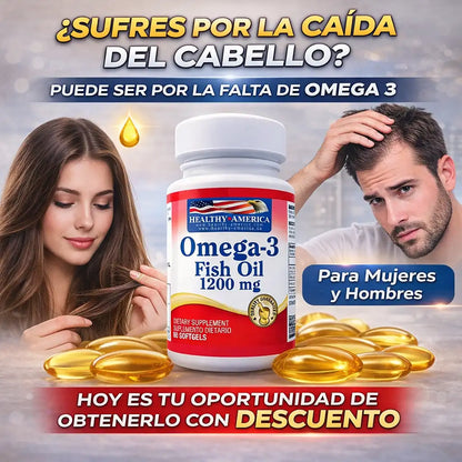 Omega 3 Original: Elimina Colesterol y Triglicéridos