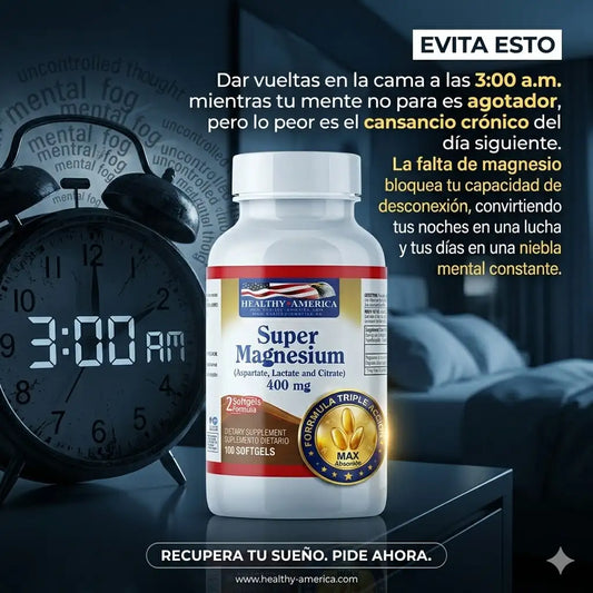 ⚡Super Magnesio Original: Citrato, Glicinato, Lactato y Aspartato